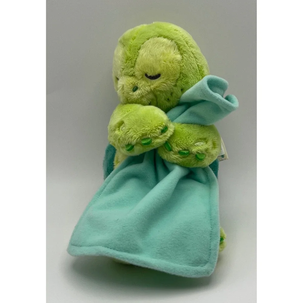Tokyo Disney Sea 'Olu Mel Sleeping Turtle Plush Sweet Dreams Rainbow Blanket 7